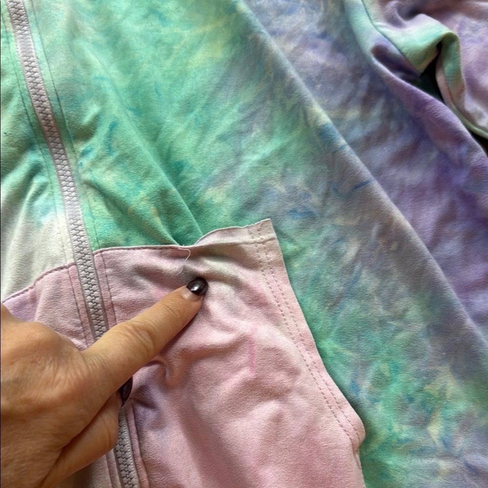 Kids Tie-Dye Hooded One Piece size medium - Picture 6 of 11